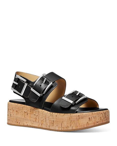 michael kors flatform sandals